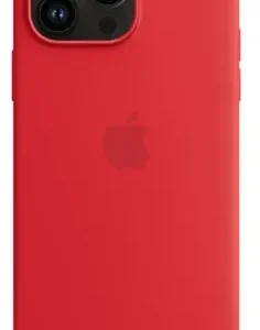 Estuche Case Carcasa Silicona Compatible Con 15 Pro Max Rojo