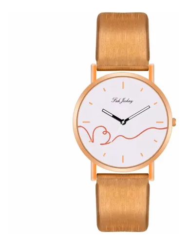 Relojes De Mujer Fah Teekay Reloj Elegante Regalo Blanco - Imagen 5
