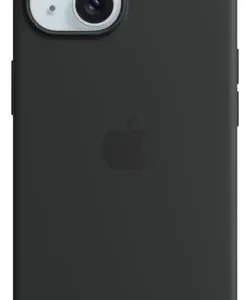 Estuche Case Carcasa Silicona Compatible Con iPhone 15 Negro Liso