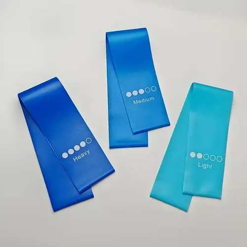 Kit De 3 Bandas Elásticas De Resistencia Para Ejercicio Agua - Imagen 3