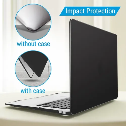 Estuche Protector Macbook Air M2 M3 M4 15 Pulgadas A2941 Negro - Imagen 4