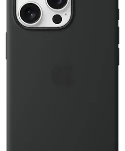Estuche Case Carcasa Silicona Compatible Con iPhone 16 Pro Negro Liso