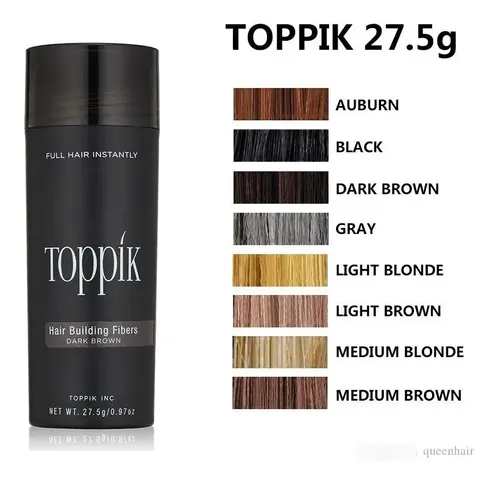 Fibras Capilares Toppík #1 Para Caída Del Cabello Americano - Imagen 3