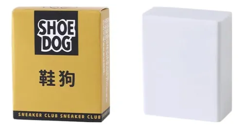 Limpiador De Calzado Shoe Dog Sneaker Club Gamuza Cuero Blanco