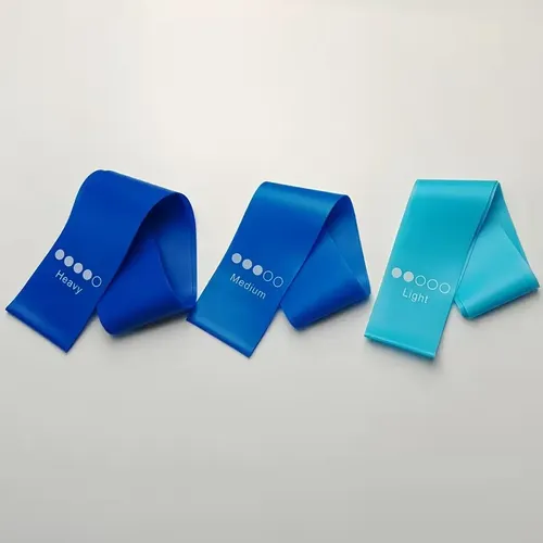 Kit De 3 Bandas Elásticas De Resistencia Para Ejercicio Agua - Imagen 2