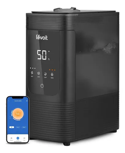 Humidificador Levoit Oasismist600s Smart 6 Litros Aromatiza Negro
