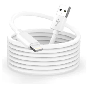 Cable De Carga Para iPhone Conector Lightning A Usb 2m Apple Blanco