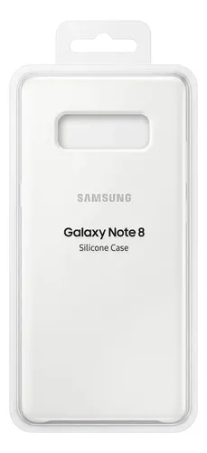 Estuche Silicona Case Para Samsung Galaxy Note 8 Blanco