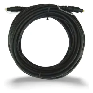 Cable Óptico Digital De Audio Toslink Macho A Macho 5 Metros
