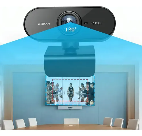 Camara Web Cam Pc Full Hd 1080p Webcam Windows, Mac, Android Negro - Imagen 8