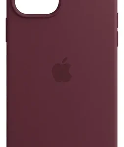 Estuche Case Carcasa Silicona Compatible Con iPhone 15 Bordó Liso