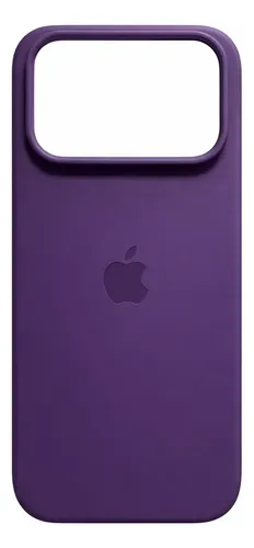 Estuche Case Carcasa Silicona Compatible iPhone 17 Pro Max Morado