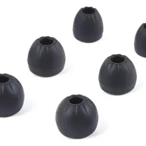 Kz Kit De Almohadillas Audífonos Silicona Repuesto Negro