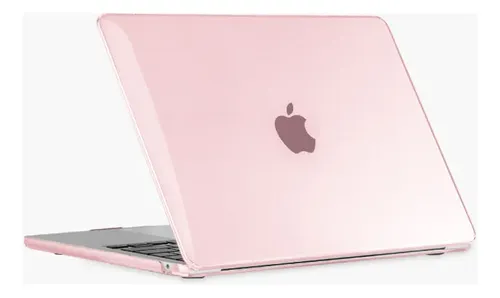 Estuche Protector Macbook M2 M3 M4 M5 Air 13.6 A2681 Rosa