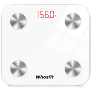 Balanza Whosfit Bmi 396 Lb Digital Bluetooth Para Smartphone Blanca