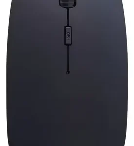 Mouse Bluetooth, Inalámbrico Recargable Tablet Laptop Pc Negro
