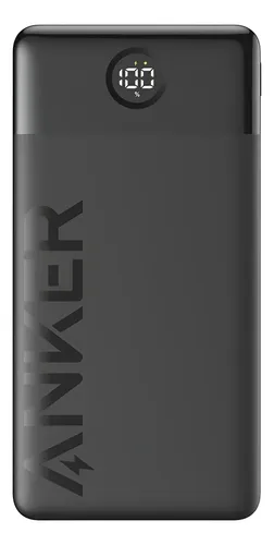 Banco De Energia Anker Powerbank A1237 10.000mah 12w 2-port Negro