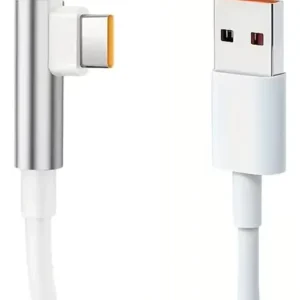 Cable Usb-a A Usb-c Compatible Xiaomi 1.8m Carga Rápida Blanco