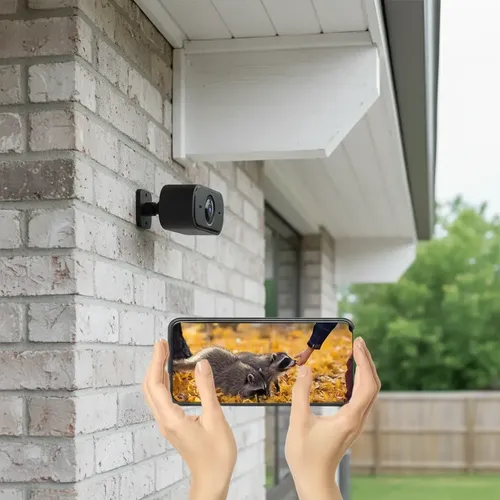 Mini Cámara Ip Seguridad Wi-fi X8 Usb-c Visión Nocturna 480p Negro - Imagen 7