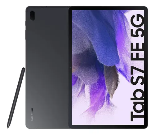 Tablet Samsung Galaxy Tab S7 Fe Con Chip 5g 12,4 64gb +s Pen Gray