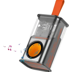 Parlante Sooppow Inalámbrico Bluetooth Nitido Potente Bt 5.0 Negro