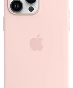 Estuche Case Carcasa Silicona Compatible Con iPhone 16 Pro Rosa Pálido Liso