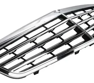 Parrilla Frontal Mercedes Benz 2010-2013 W212 E350 E550 E63 Plateado Brillante