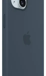Estuche Case Carcasa Silicona Compatible Con iPhone 15 Azul Marino Liso