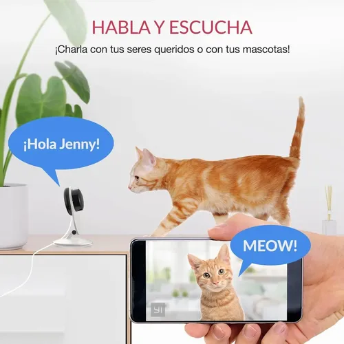Camara Inteligente Yi Xiaomi 1080p Seguridad Garantía Blanco - Imagen 4