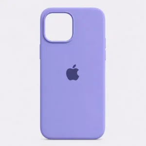 Estuche Case Carcasa Silicona Compatible Con iPhone 15 Lila Liso