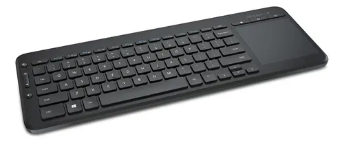 Teclado Inalambrico Microsoft Con Touchpad Mouse Incorporado Negro - Imagen 3