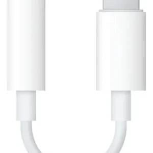Adaptador De Audifonos Para iPhone Lightning Jack 3.5mm  Blanco