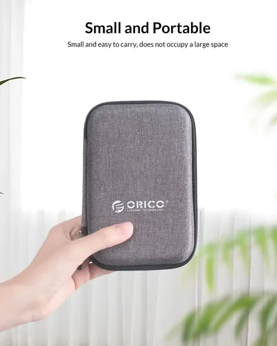 Estuche Protector Para Disco Duro Externo 2,5 Orico Gris Gris - Imagen 2