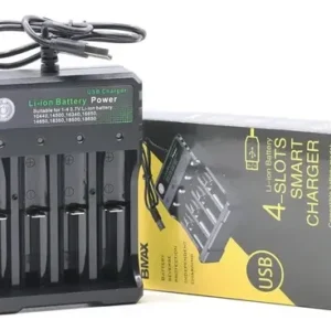 Bmax Cargador Baterias De Litio Universal 18650 Original