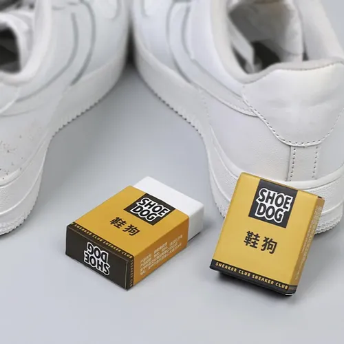 Limpiador De Calzado Shoe Dog Sneaker Club Gamuza Cuero Blanco - Imagen 6