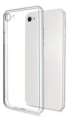 Estuche Case Transparente iPhone 7/8/se Transparente Lisa - Imagen 2