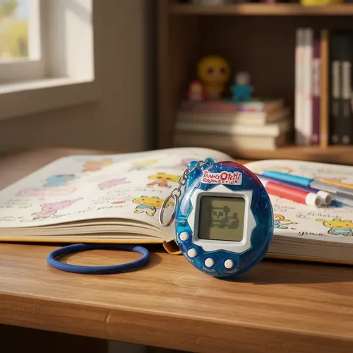 Tamagotchi Connection Mascota Virtual Garantia Local Fisico Azul - Imagen 4
