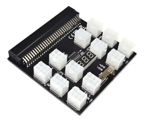 12x6 Pcie Consola Placa De Poder Para Fuente Hp 1200w Verde - Imagen 6