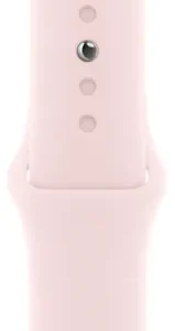 Pulsera Silicona Compatible Con Apple Watch 38mm / 44mm Rosa  3.8 Cm