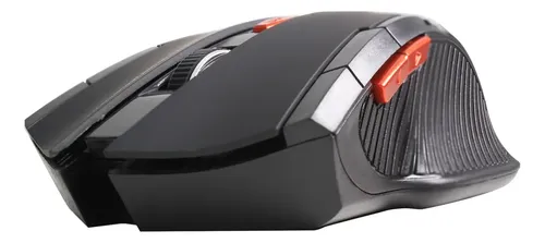 Mouse Gamer Inalámbrico Gaming 6 Botones 1600dpi Gris - Imagen 4
