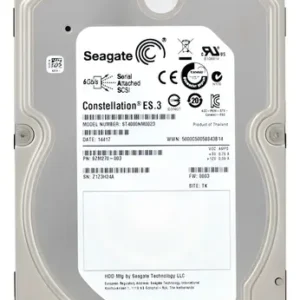 Hdd Disco Duro Seagate Es.3 4tb St4000nm0023 Plateado