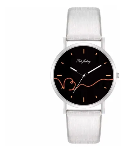 Relojes De Mujer Fah Teekay Reloj Elegante Regalo Blanco - Imagen 4
