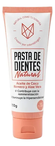 Atuk Pasta De Dientes Dental Coco Aloe Vera Sin Flúor