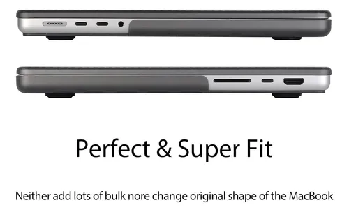Estuche Protector Macbook M1 M2 M3 M4 M5 Pro Max 16.2 A2485 Negro - Imagen 5
