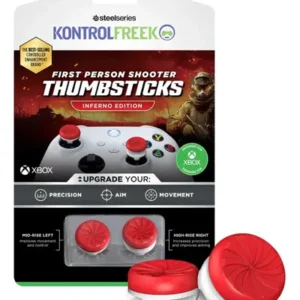 Kontrol Freek Análogo Precisión Xbox Series X/s + One Sticks Rojo Thumbsticks