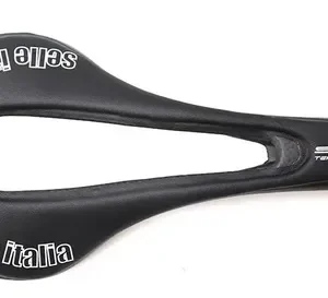 Asiento Selle Italia Fibra Carbóno Bicicleta Montaña Ruta Negro