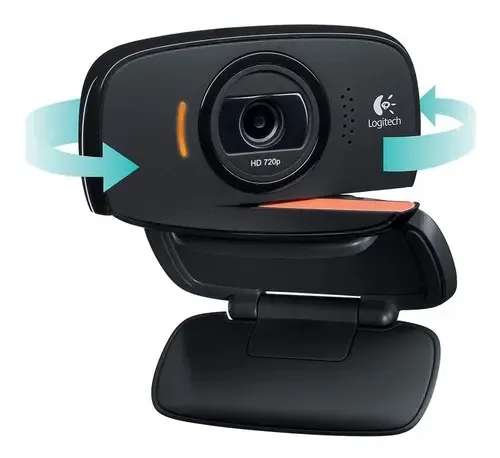 Cámara Web Logitech C510 Ideal Para Zoom, Skype Negro