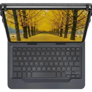 Estuche +teclado Compatible Con iPad Tablet 10 U 11 Pulgadas Negro
