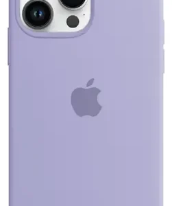 Estuche Case Carcasa Silicona Compatible Con 15 Pro Max Lila