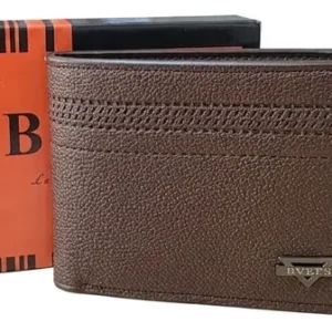 Billetera Bvei's Elegante Portadocumentos Cuero Sintético Café